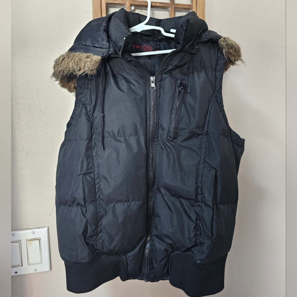 Black Puffer Vest